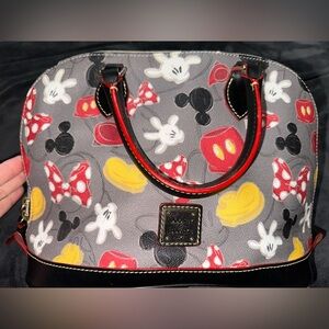 Dooney & Bourke Disney 2014 Best of Mickey Mania Body Parts VGUC